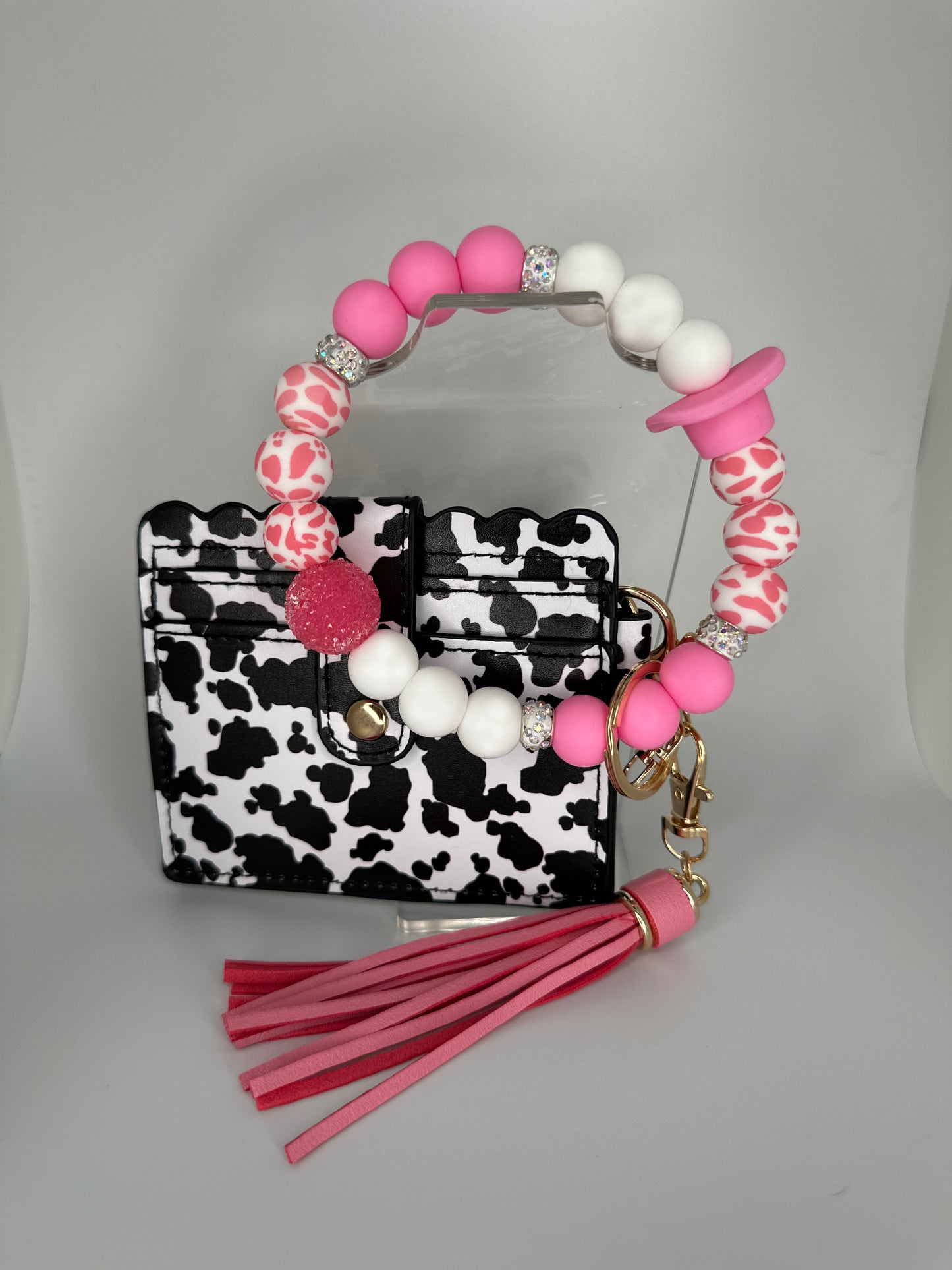 Pink Cowgirl with Wallet