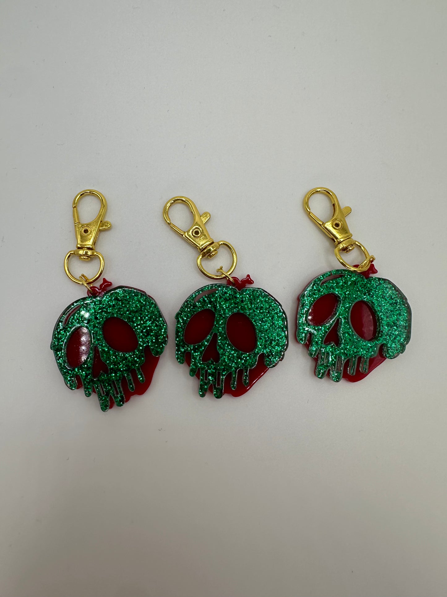 Large Poison Apple Charm