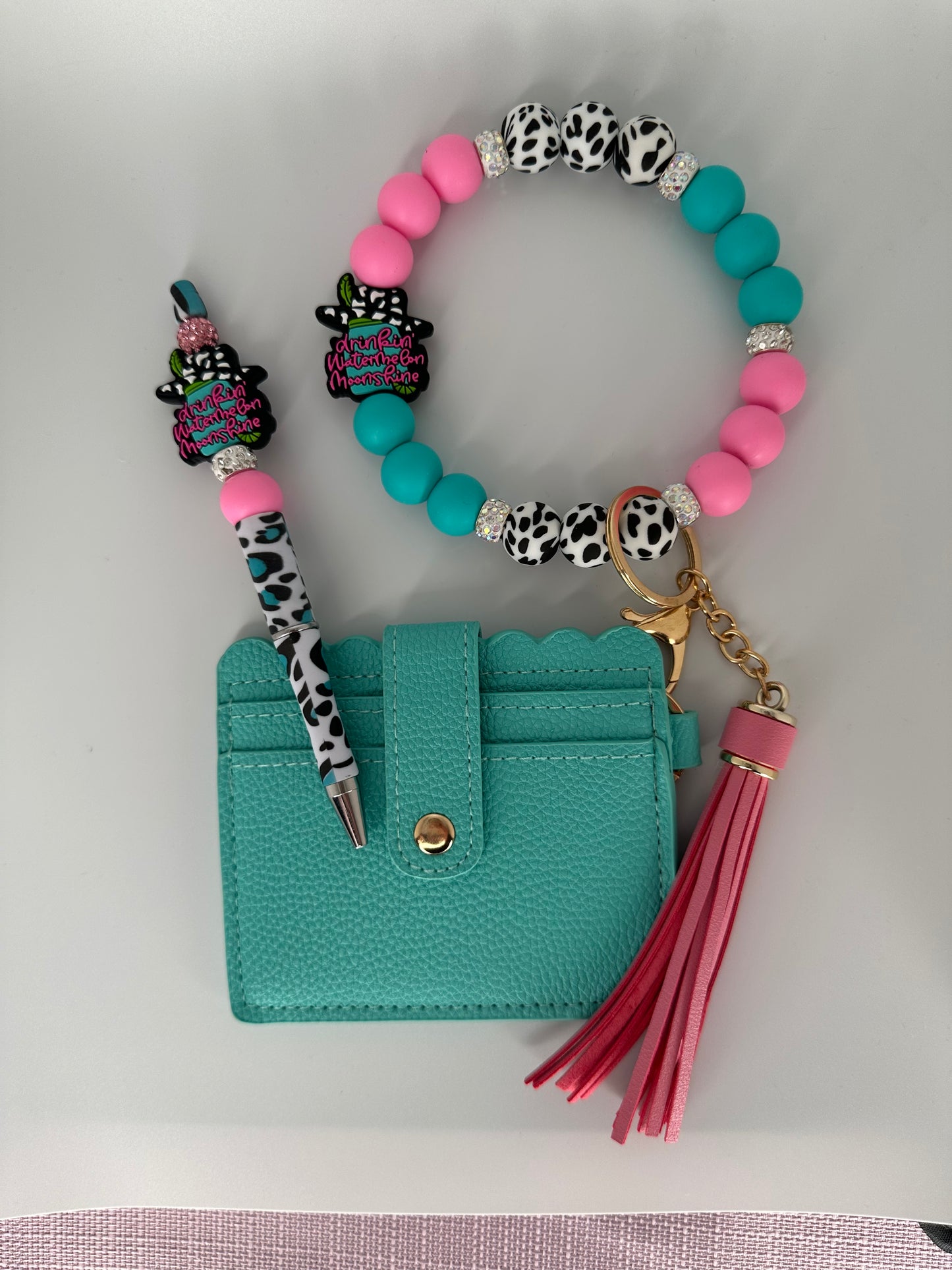 Watermelon Moonshine Set with Wallet