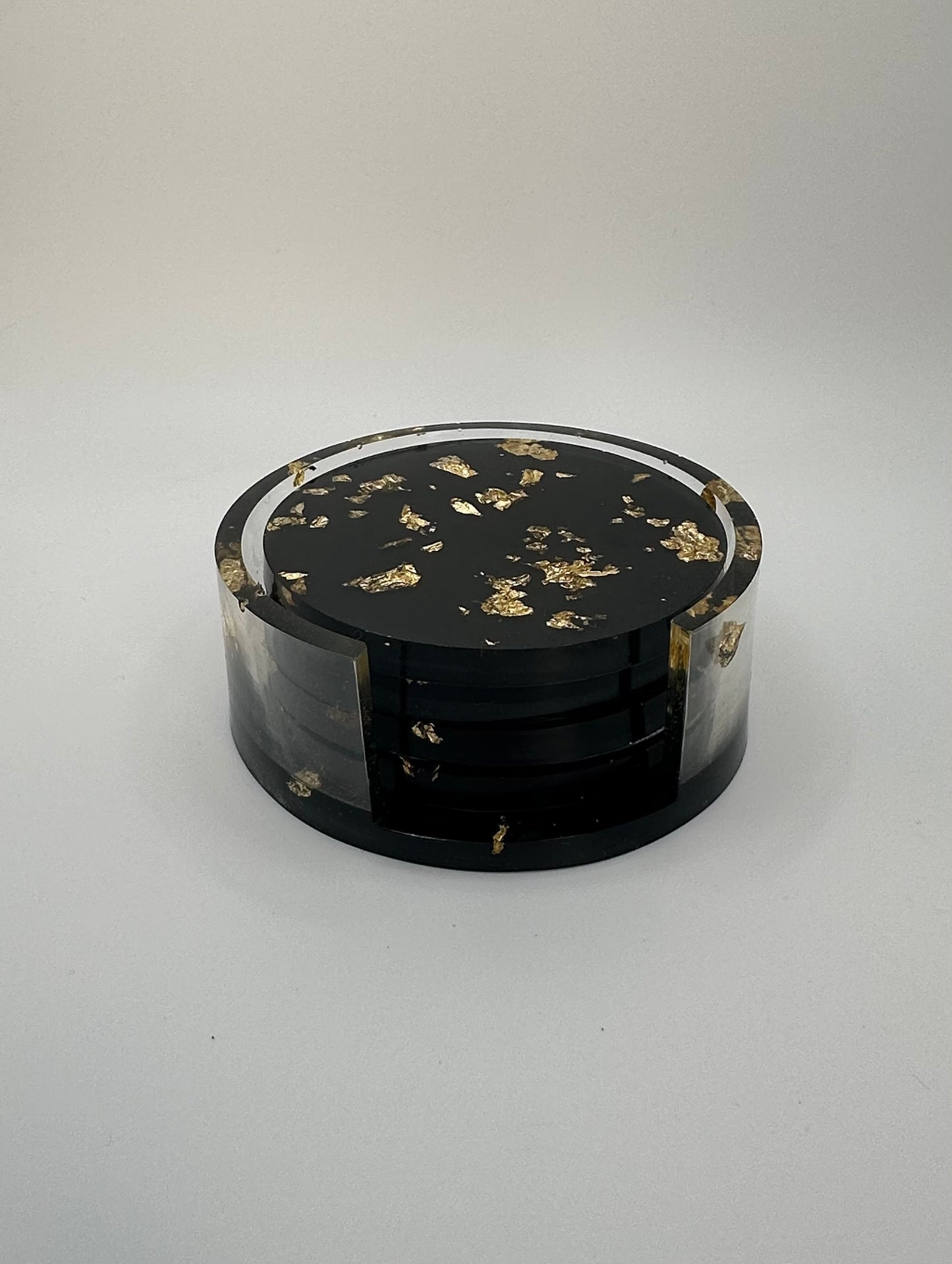 Black and Gold Circle Set