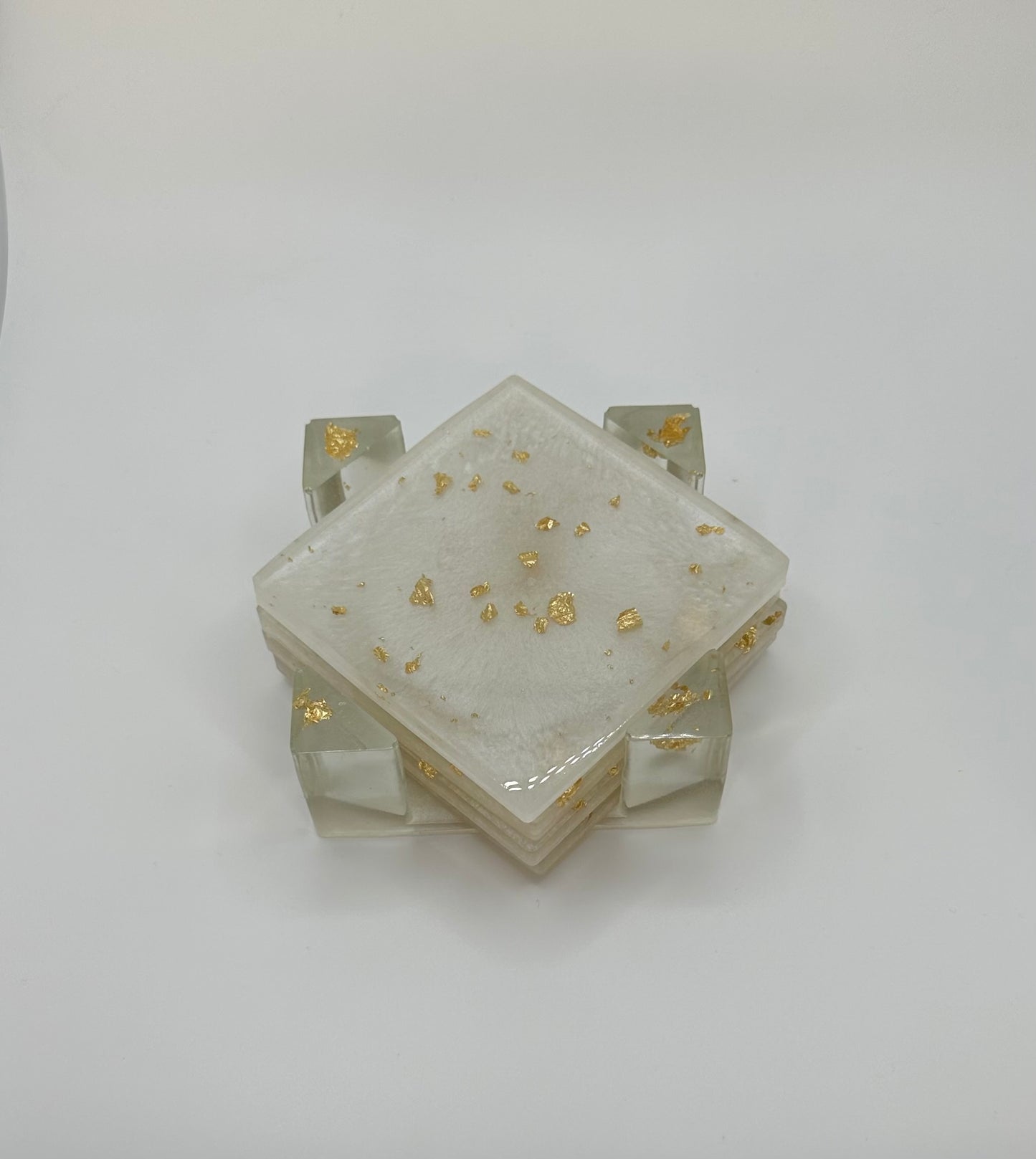 White and Gold Diamond Set