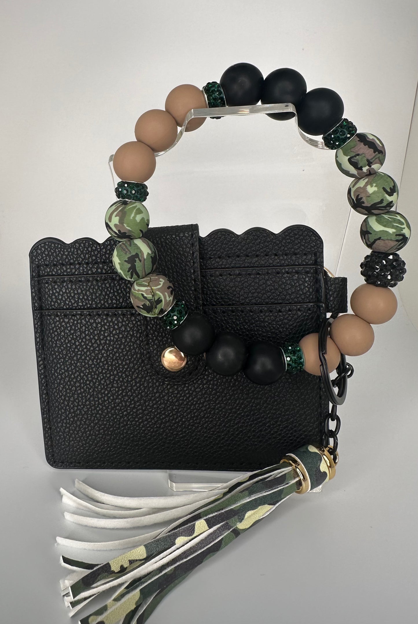Camo Wristlet with Wallet