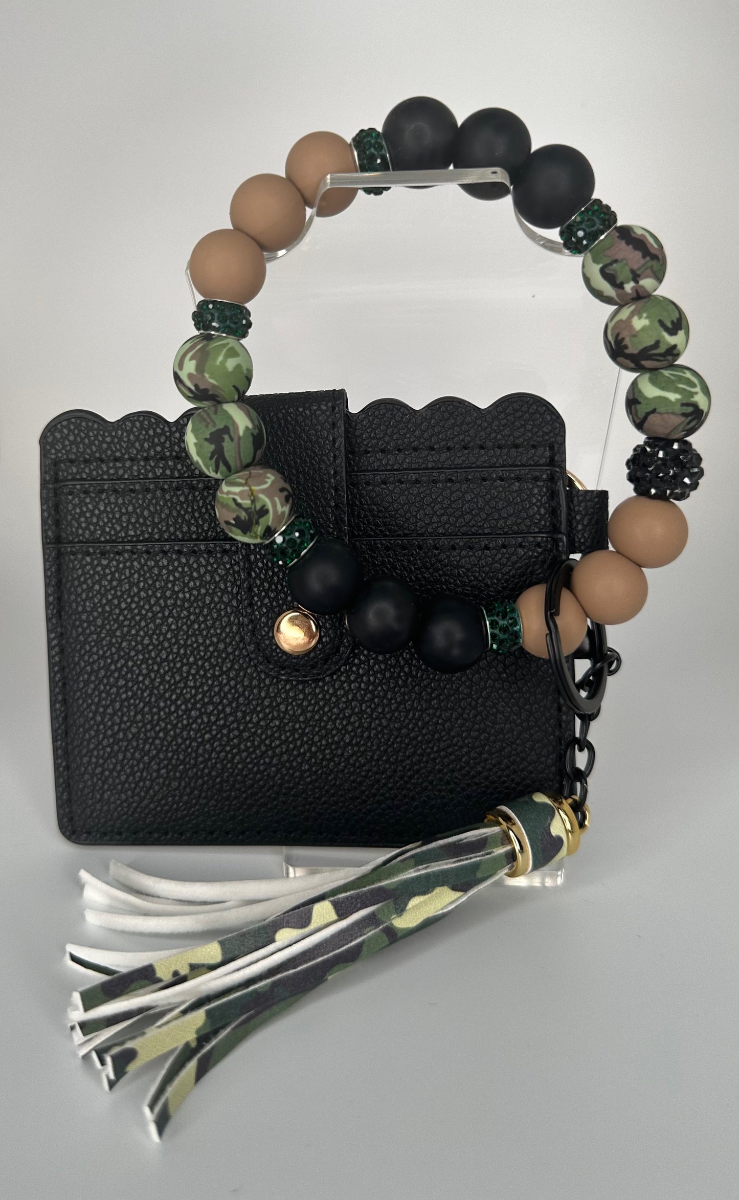 Camo Wristlet with Wallet