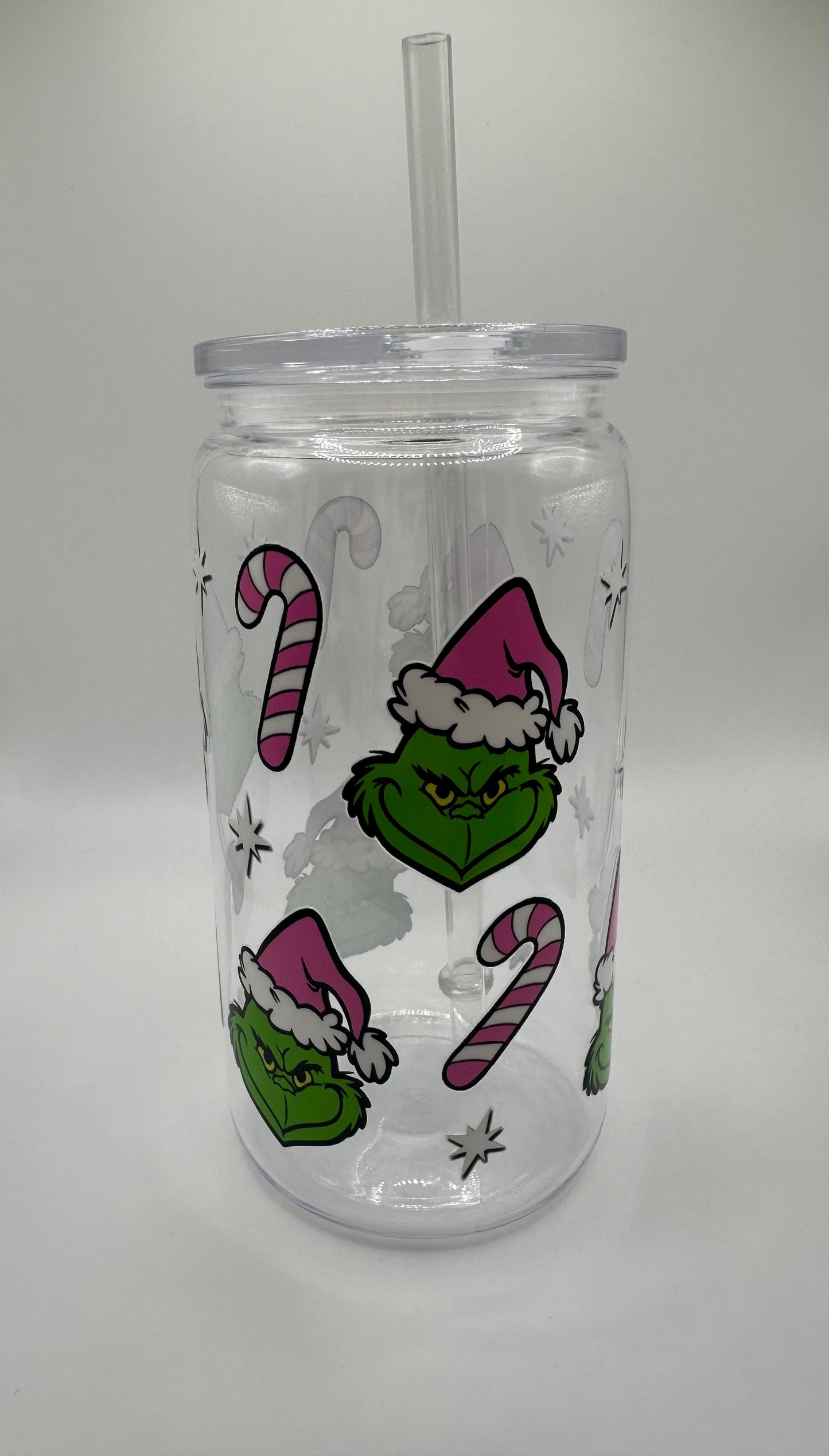 Pink Candy Cane Cup