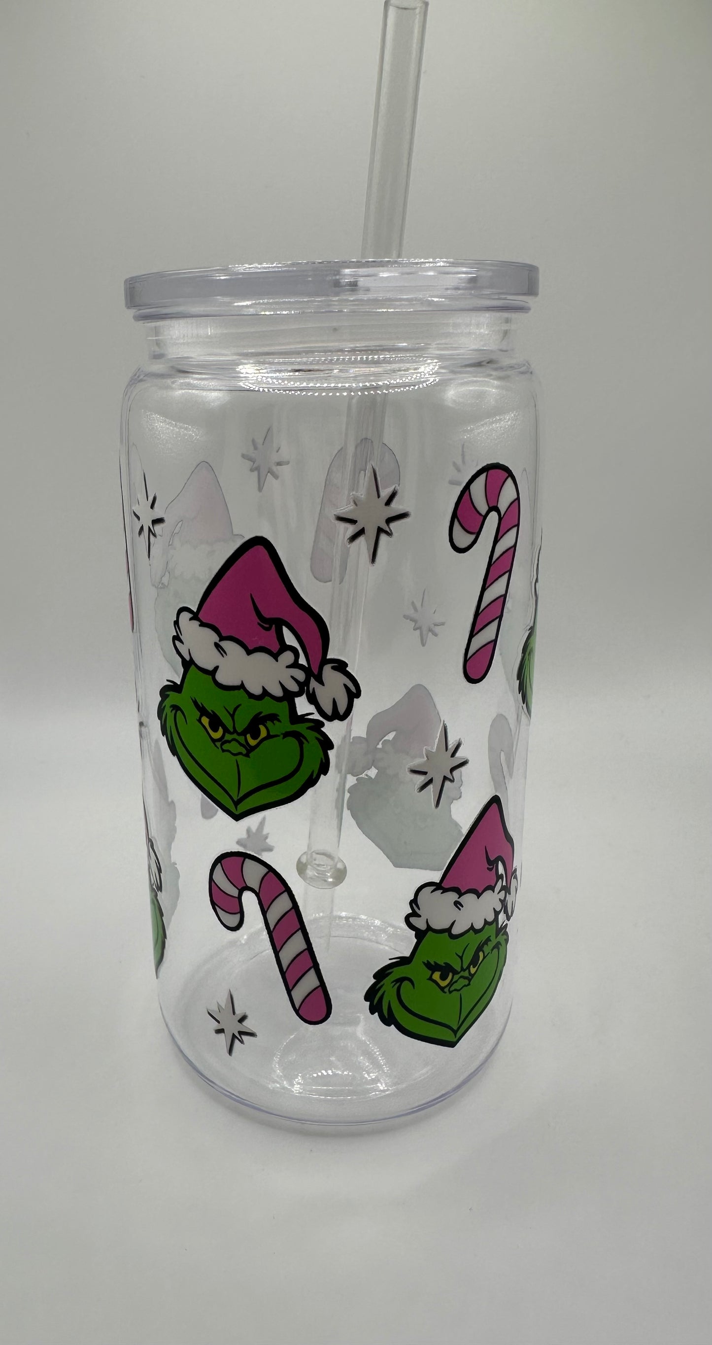 Pink Candy Cane Cup